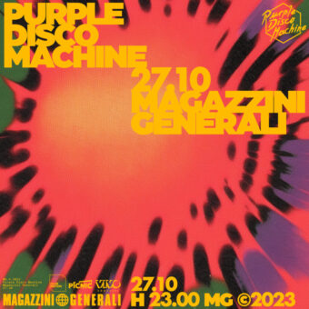 Purple Disco Machine – Venerdì 27 Ottobre Ai Magazzini Generali