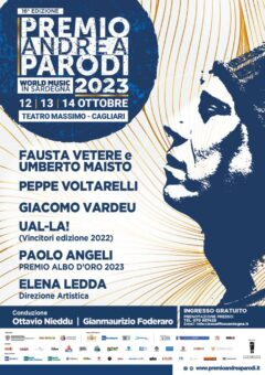 Premio Andrea Parodi: Paolo Angeli, Fausta Vetere, Peppe Voltarelli tra gli ospiti