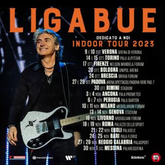 Luciano Ligabue: domani in concerto al Brixia Forum di Brescia