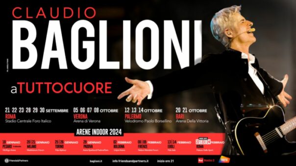 Claudio Baglioni: l’evento Rock-Opera-Show “aTUTTOCUORE” torna a Roma, nel 2024, con 3 nuove date