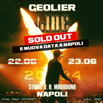 Geolier: in meno di 2 giorni è sold out il concerto del 22 giugno 2024 allo Stadio Diego Armando Maradona di Napoli